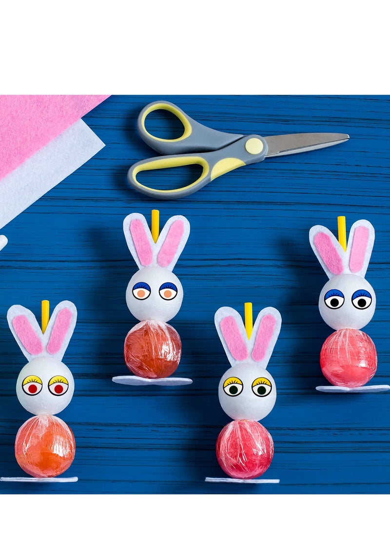 SYOSI - Colorful Eye Cute Self Adhesive Stickers, Large Googly Eyes Cartoon Wiggle Eye Stickers Eyeball Stickers for DIY Handmade Crafts Toys Notebook Party Favor (2000 Pieces) - Image 1