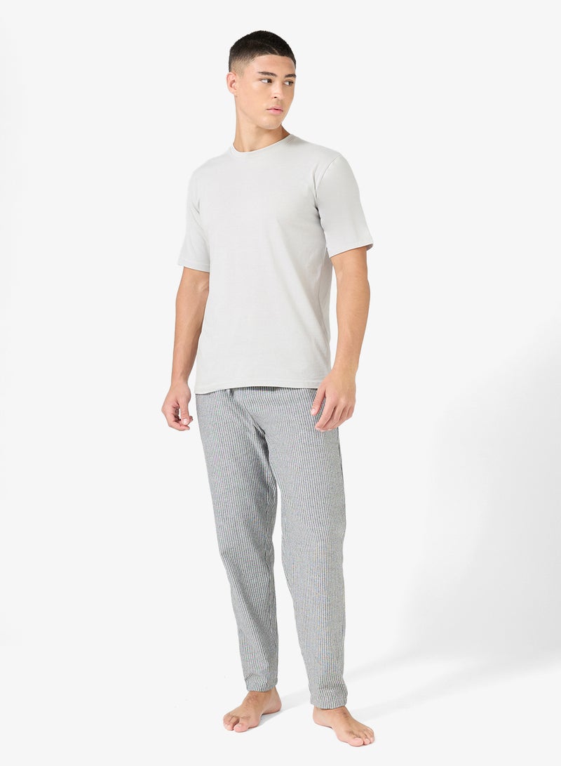 سفنتي فايف طقم بيجامة تي شيرت وبنطلون - Image 1