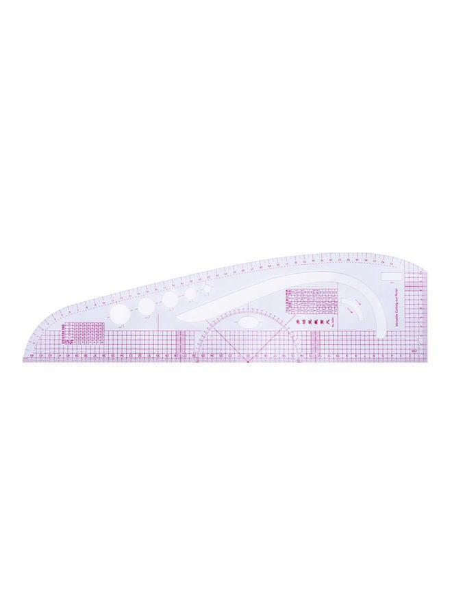 NIBEMINENT 11-Piece French Metric Ruler Set Multicolour - Image 3