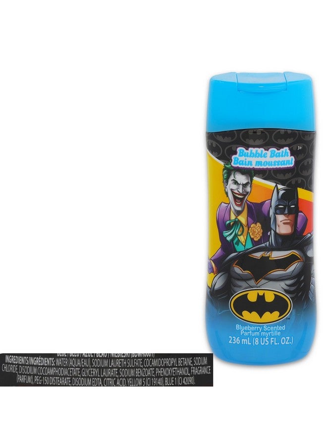 Batman Ultimate Batman Bathroom Set - Bundle with Justice League Shampoo, Body Wash, Bubble Bath, Tote Bag, Stickers, More | Batman Bath and Shower Supplies Kit for Kids, Boys - Image 2