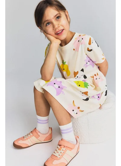H&M Printed jersey dress