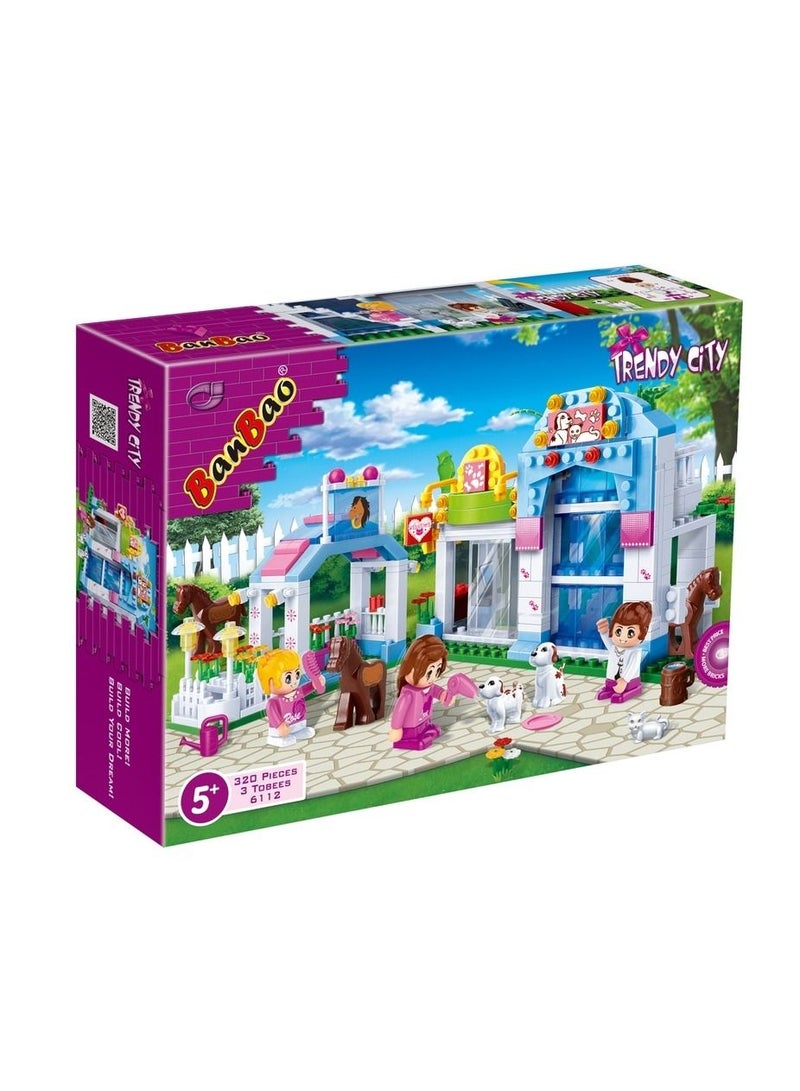 Banbao – Trendy City Pet Store 320 Pieces – 6112 - Image 1