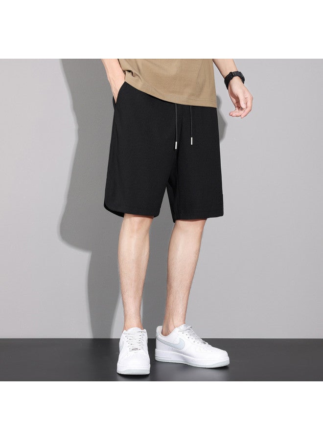 Tucano Men's Summer Comfortable Casual Shorts With Drawstring Elastic Waistband - Image 4