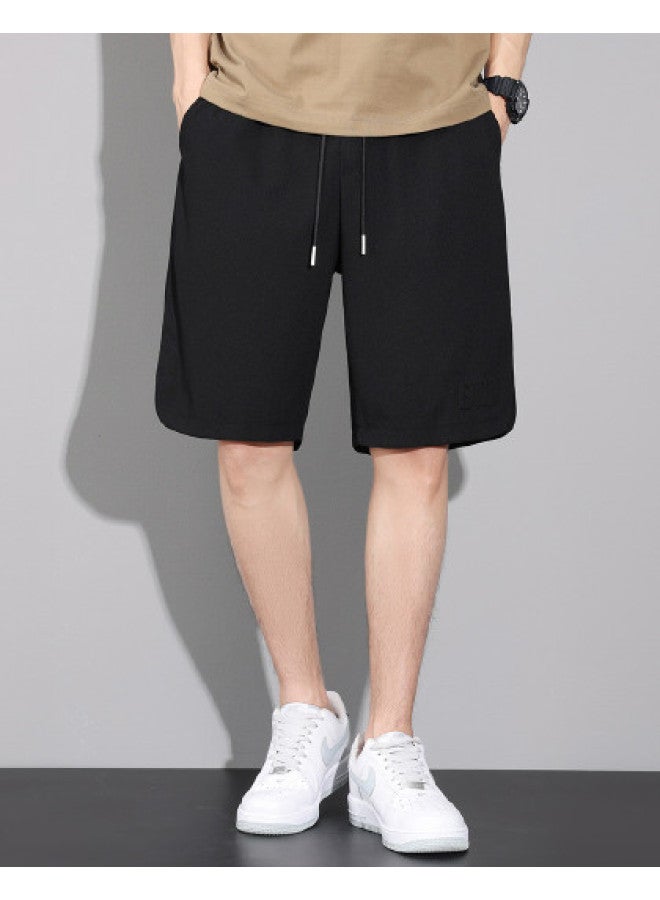 Tucano Men's Summer Comfortable Casual Shorts With Drawstring Elastic Waistband - Image 1