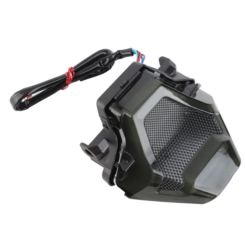 Motorcycle Taillight: 155 X 150mm ABS Plastic - Ultra-High Brightness Integrated Brake Turn Signal Light - Quick Response Easy To Install for YZF R3 R25 Y15ZR MT07 FZ07 LC150 Riders - Image 5