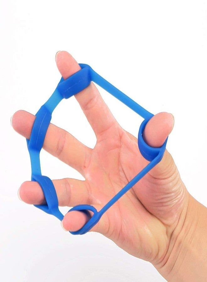 Hovico Finger Strengthener Grip Resistance Bands Grip Strength Trainer Finger Grip Strengthener Strength Trainer Gripper set for Arthritis Carpal Tunnel Exercise Guitar and Rock Climbing - Image 4