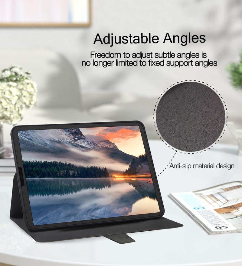 FamillCase for Apple iPad 10th Generation 10.9 Inch Case - Soft TPU Back Shell with 360 Rotating Stand, Multi-Angle Viewing, Auto Sleep/Wake for iPad Case 10th Gen 2022 10.9", Starry Night - Image 4