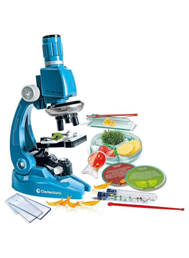كلمينتوني مجموعة مجهر 1200X العلمية