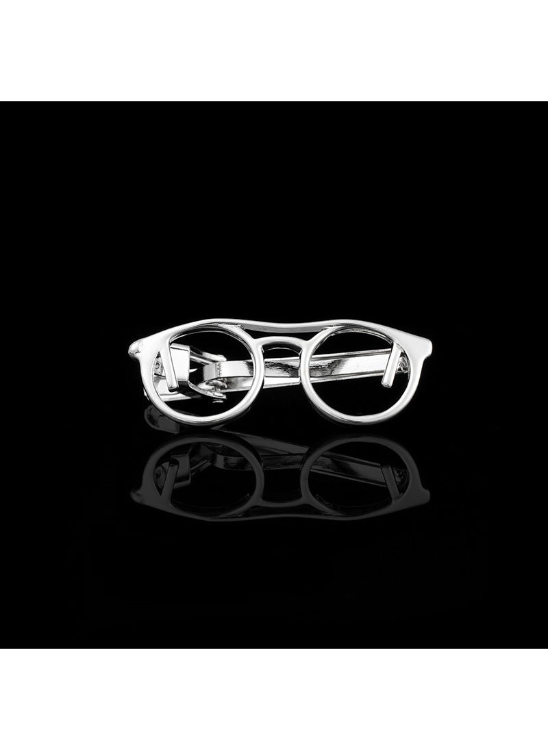 Generic Creative Gold Tie Clip Elegant Accessory for Men J0122 Glasses 