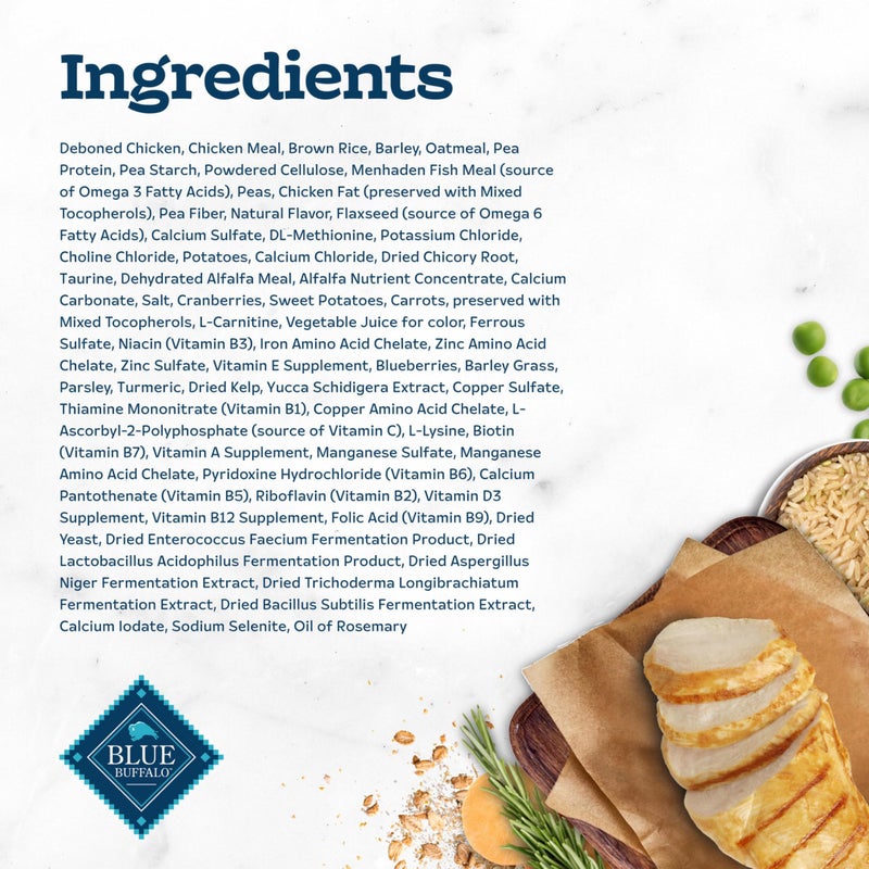 Blue Buffalo Tastefuls Natural Food for Adult Cats, Weight Control, 15-lb. Bag - Image 5