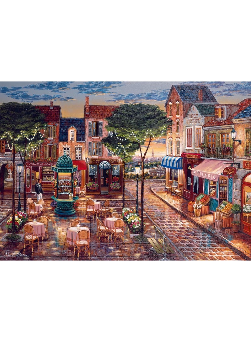 Beverly 1000-Piece Twilight in Paris Puzzle | High-Quality Painted Jigsaw Game | Family Fun / Friendship Souvenir Gift / Decorative Puzzle - Image 1