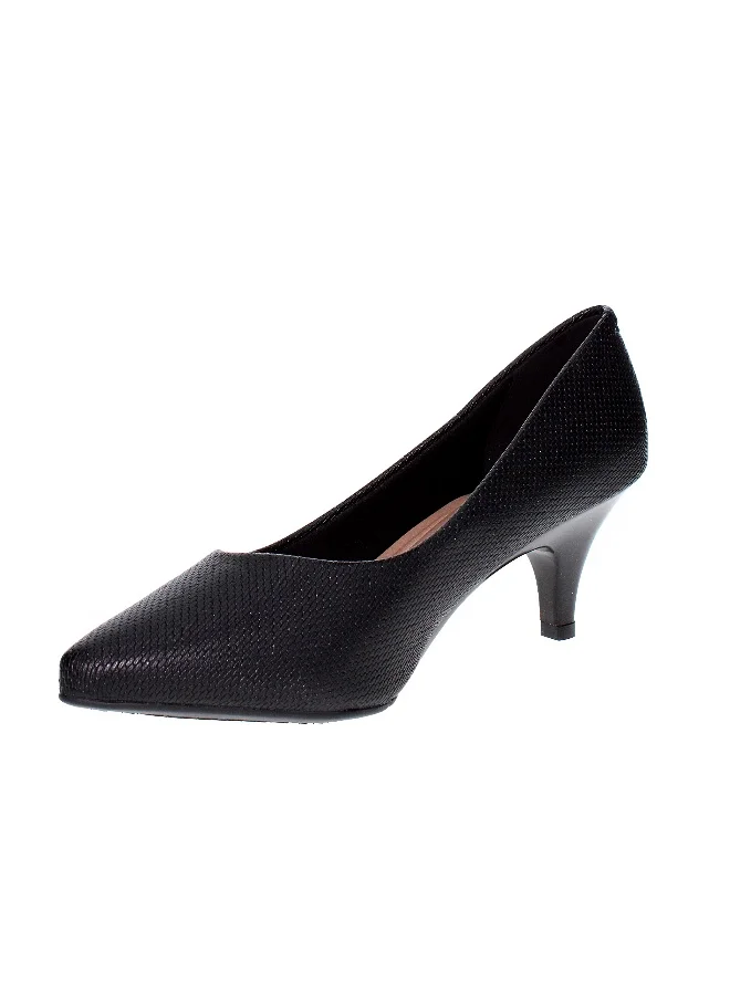 Beira Rio  Beira Rio Ladies Low Heel Shoes Black | Made In Brazil for Women | Best Price UAE