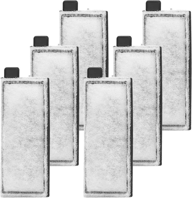 AQQA 8 Pack Aquarium Filter Cartridge Replacement Fish Tank Filter Cartridge for Aquarium Internal Filter (Small) - Image 1