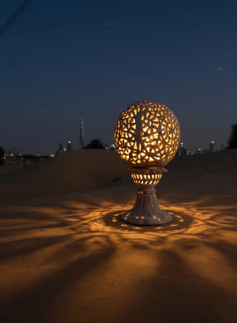 Tohfa Luxe Abeer Marble Bukhoor &amp; Candle Holder