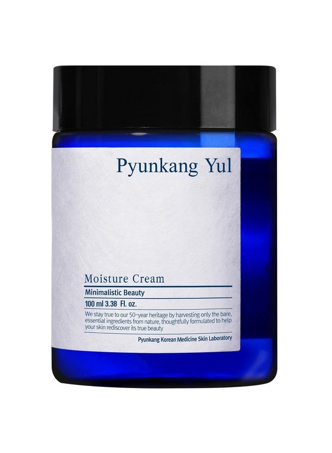 Pyunkang Yul Moisture Cream - Korean Skin Care Face Cream - Facial Moisturizer for dry and combination skin types - Natural Ingredients Shea Butter, jojoba seed oil deeply moisturize Skin - 3.4 Fl oz - Image 1