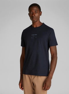 CALVIN KLEIN Raised Editorial Logo T-Shirt  - Image 1
