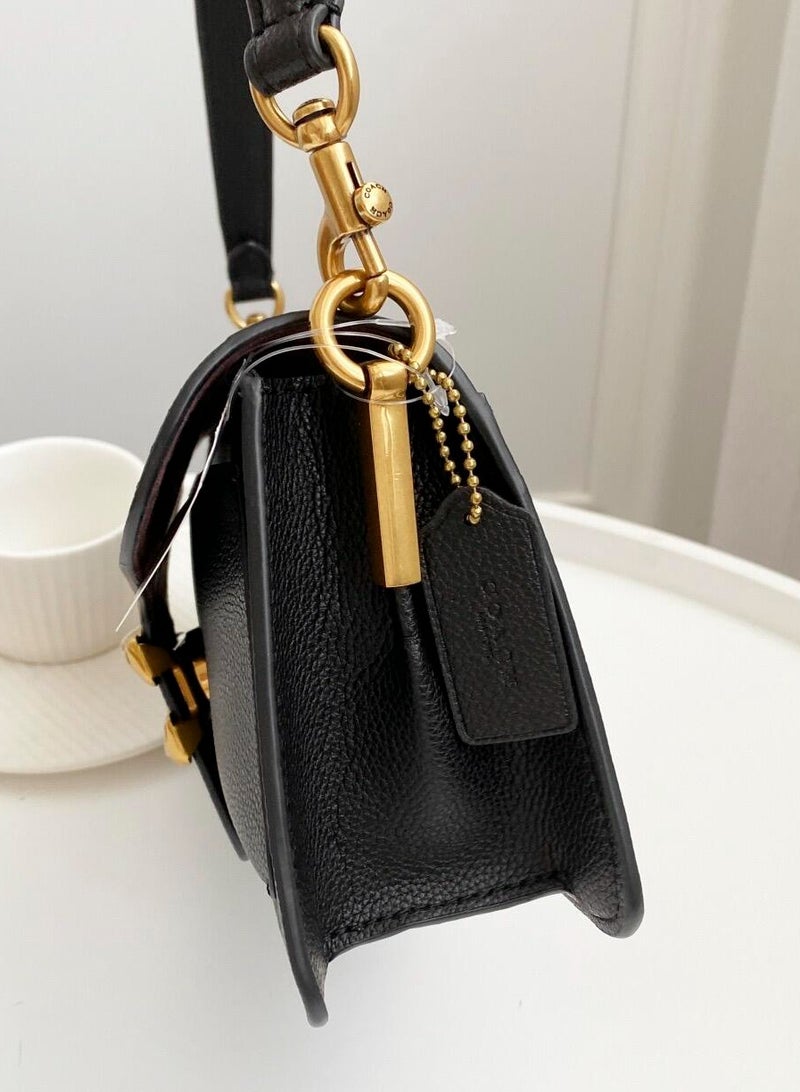 كوتش اوت ليت حقيبة يد وكتف وشنطة كروس من كوتش TABBY 26 باللون الأسود الكلاسيكي - Image 3