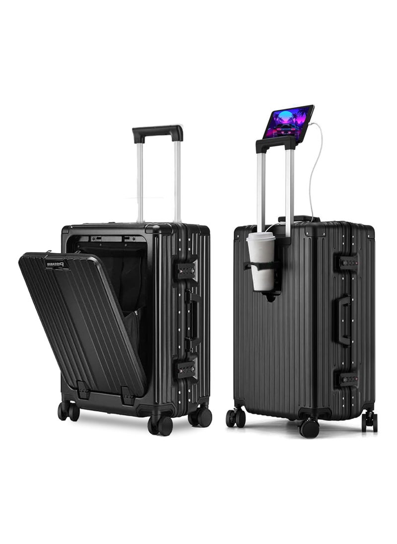 20 Inches Travel Luggage Carry-on Lightweight Fashion trolley with Spinner Weels Suitcase with Open Laptop Compartment for Unisex Adults (Polycarbonate ) - pzsku/ZEA2ECCD55F2C4FAE765DZ/45/_/1708060531/8252bc44-4105-4909-a3fb-3c501bf42dd0