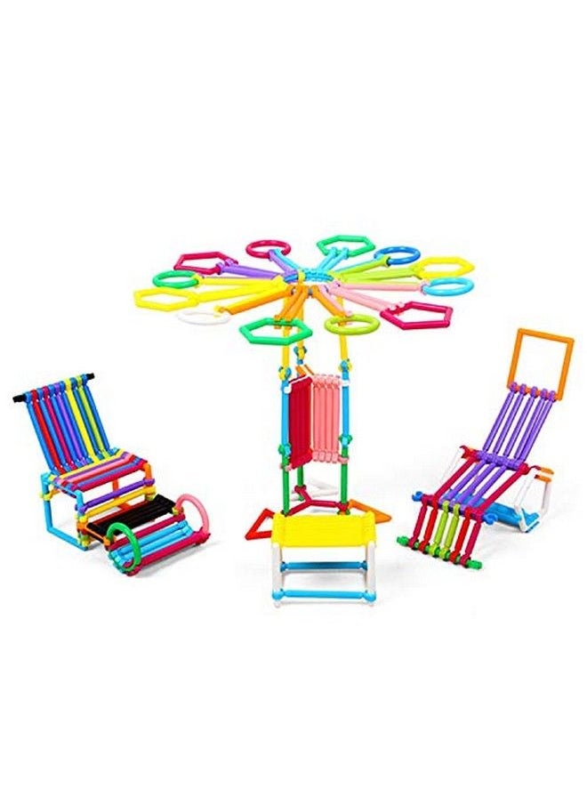 Kiti Kits Educational Play And Learn Plastic Building Block Set (Assembly) 195 Pcs Included.  - Image 3