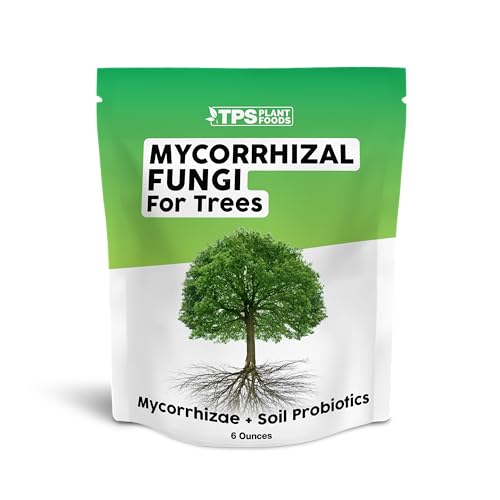 TPS NUTRIENTS فطريات المايكورايزا للأشجار، ميكوس الشجر والشجيرات للزراعة والنباتات الراسخة، يحتوي على المايكورايزا والبروبيوتيك للتربة (6 أونصات) - Image 2