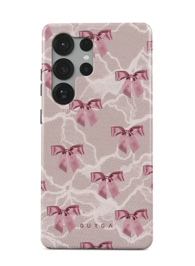 BURGA Samsung Galaxy S25 Ultra Mobile Phone Case Hybrid 2 Layer Hard Shell Silicone Protective Case, Scratch Resistant Shockproof Cover,Ballerina