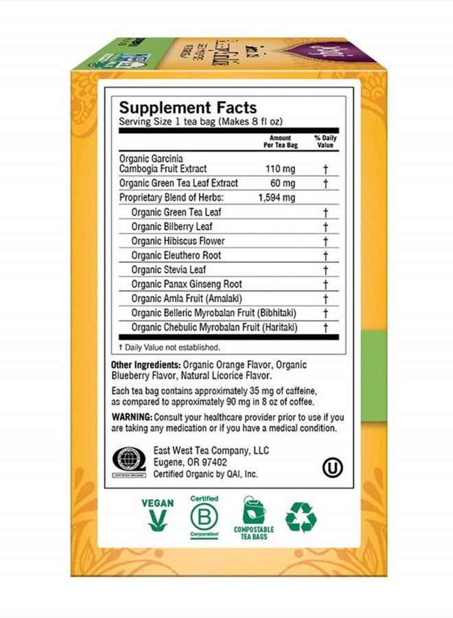 YOGI Green Tea, Blueberry Slim Life, 16 Tea Bags - Image 5