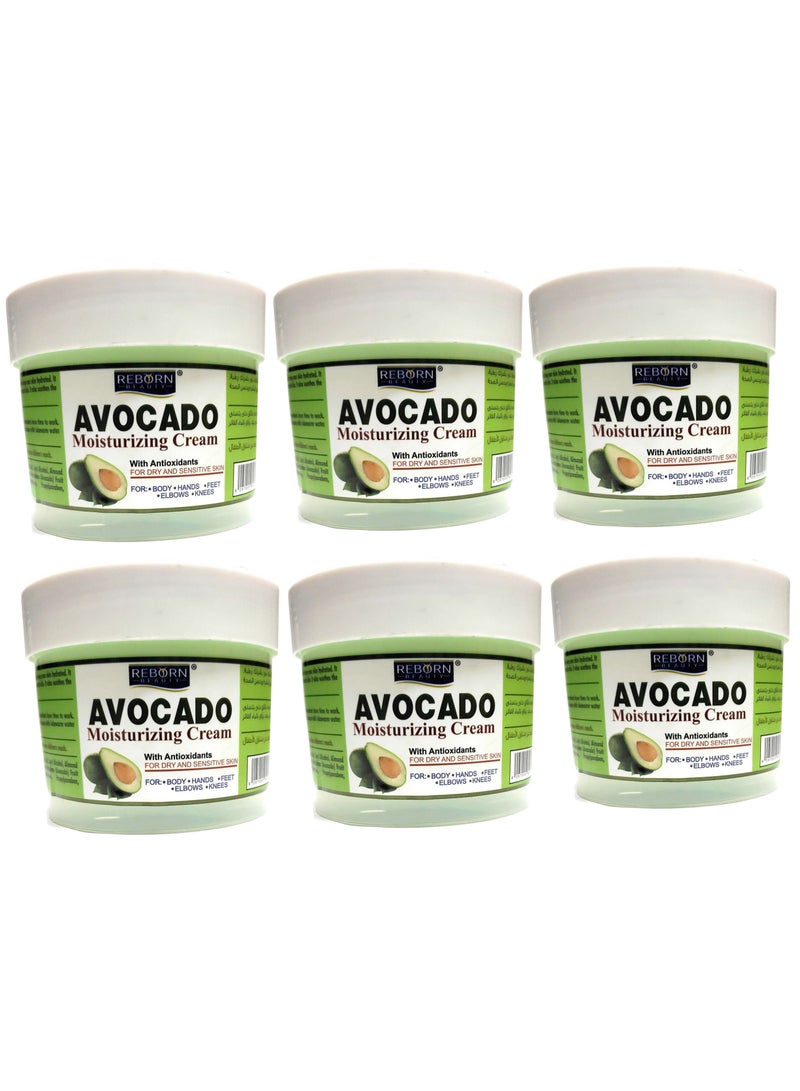 REBORN Moisturizing Cream With Avocado 500ml  (Pack of 6) - Image 1