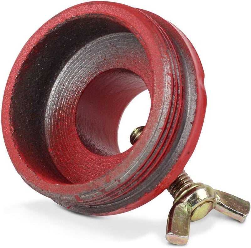 TERA PUMP 2 Inch Heavy Duty Steel Bung Adaptor for Rotary Crank Hand Drum Barrel Pump Compatible with TRWS25 Compatible with Most Crank Barrels - Image 4