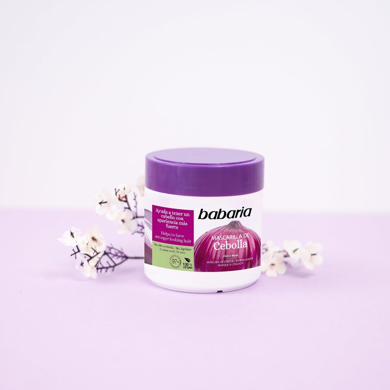 Babaria Onion Hair Mask - No Smell, No Tears - Purifying and Antioxidant Properties - Improves Hair Growth - Adds Gloss and Shine - Reduce Itchy Scalp, Dandruff, and Frizz - 13.5 oz Masque - Image 2