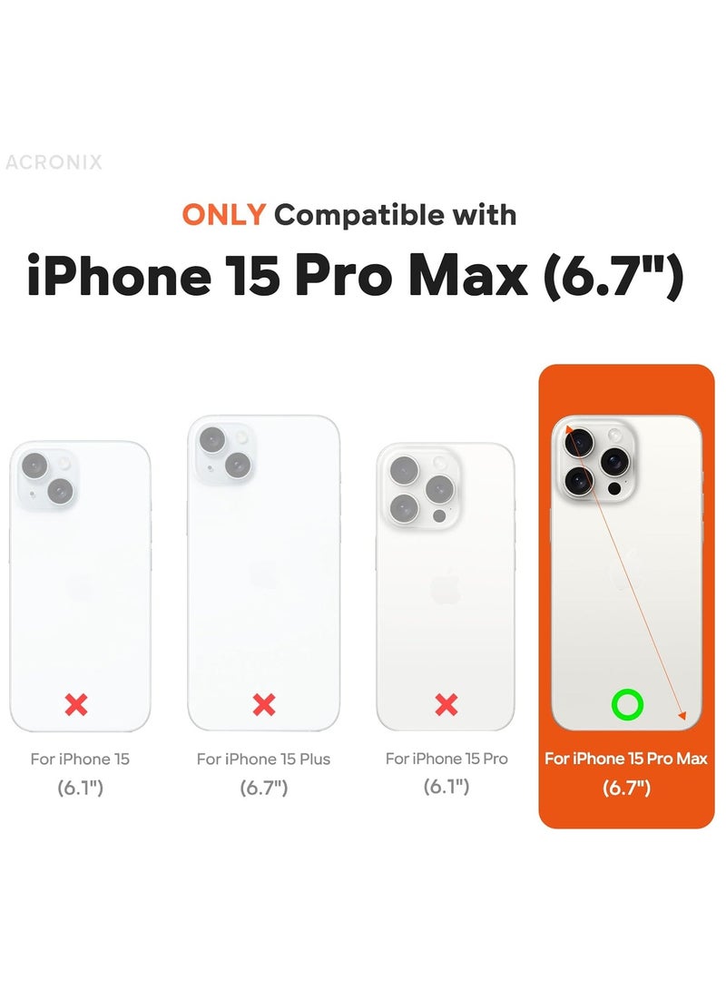 ELTRAZONE iPhone 15 Pro Max Case 6.7" – Pale Rosette, Silky-Soft Touch Liquid Silicone, Shockproof Rubber, Includes 1 x Screen Protector - Image 2