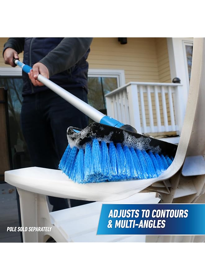 erorex Hydropower Bi Level Soft Wash Brush 10 Inch - Image 4