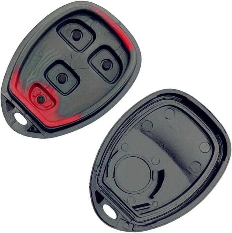 ADUDS Key Fob Shell Replacement for Buick Lucerne/Chevy Impala Monte Carlo/Cadillac DTS 4 Button Car Keyless Entry Remote Control Key Fob Case Cover (4 Button-A) - Image 4