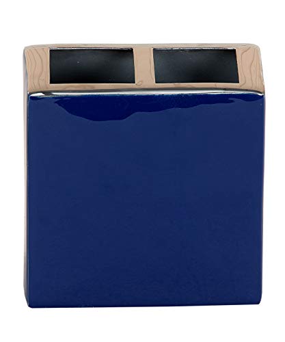 Better Trends Trier Bath Accessories Coll is impeccably Design Crafted to add Enduring Style for Exceptional Elegance to Bathroom 100% Stainless Steel in Vibrant Colors, Tooth Brush Holder, Blue - Image 3
