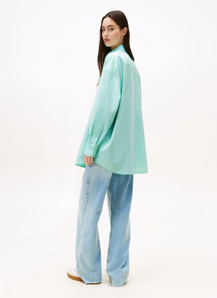 تومي جينز Casual Long Sleeve Shirt