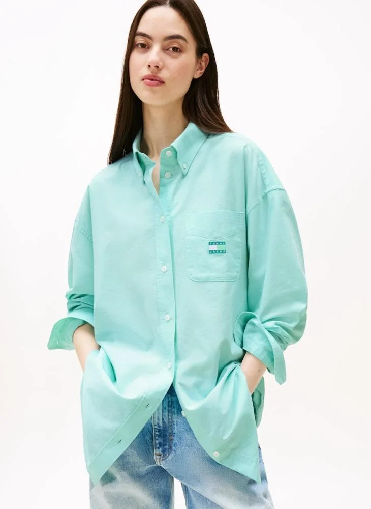 تومي جينز Casual Long Sleeve Shirt