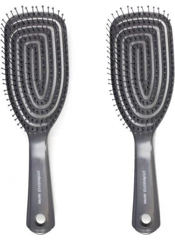 Nascita Pro Three Dimensional Hair Brush 01 Gray x 2 Pcs