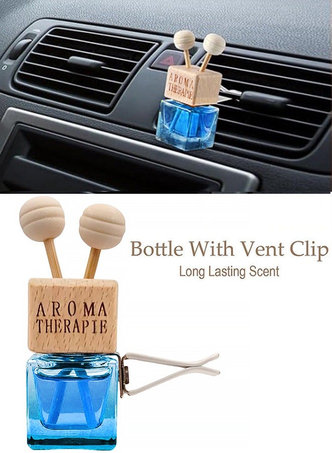 Aroma Essential Oil Diffuser Bottle Vent Clip, Car Air Freshener, Auto Perfume Diffuser Bottle Aromatherapy Fragrance Ornament Decor  - Image 1