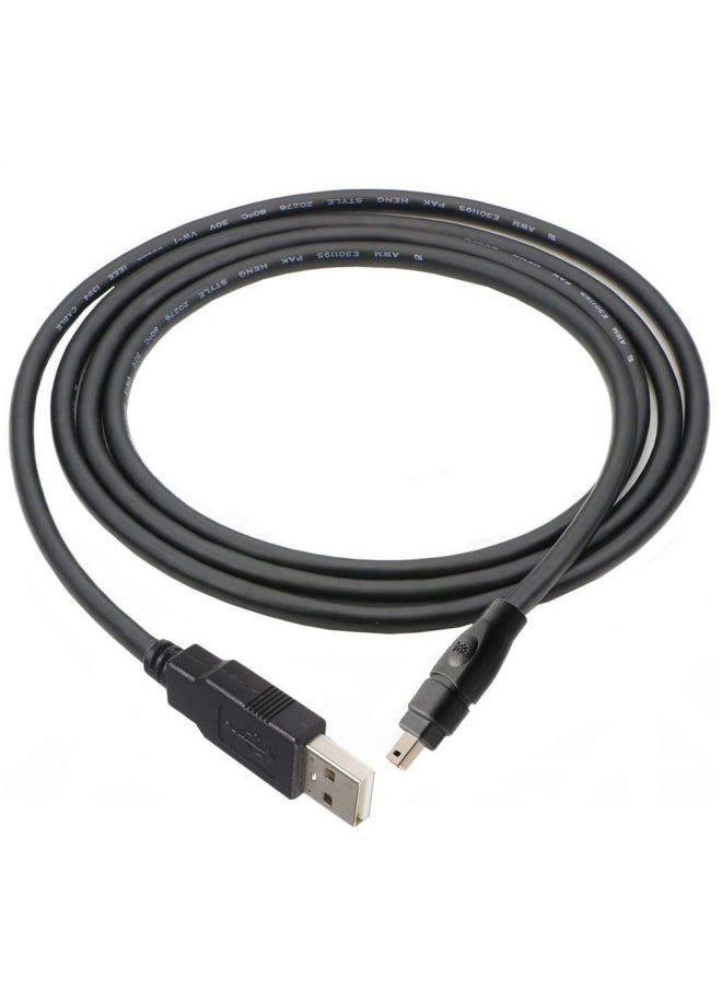 Generic - 1394 To USB Suitable For Sony Digital Camera DVD Adapter Cable Double Shielded Standard Black Cable-Color:4.5 M - Image 1