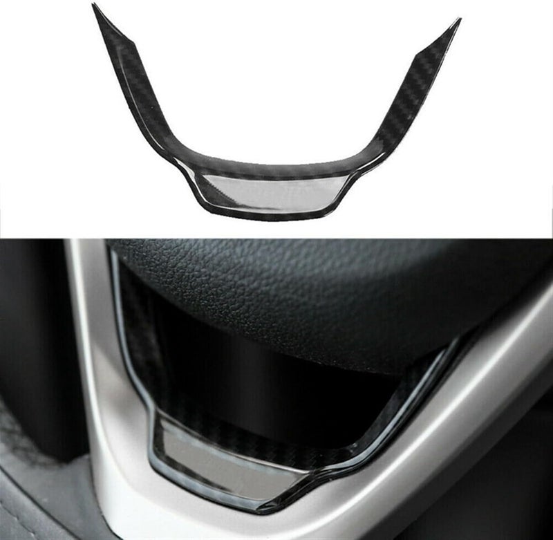 Wivplex 3PCS Carbon Fiber Steering Wheel Trim Cover - Image 5