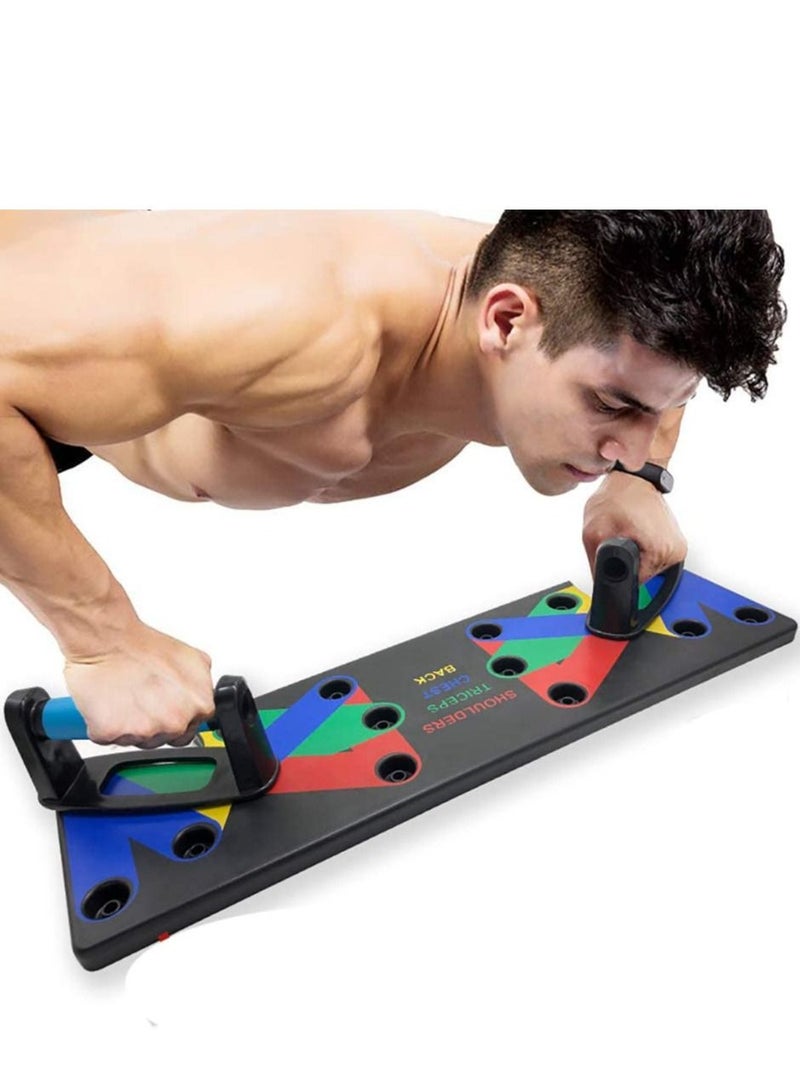 Generic Push Up System Fitness Workout Training Gym Exercise Stands  - Image 1