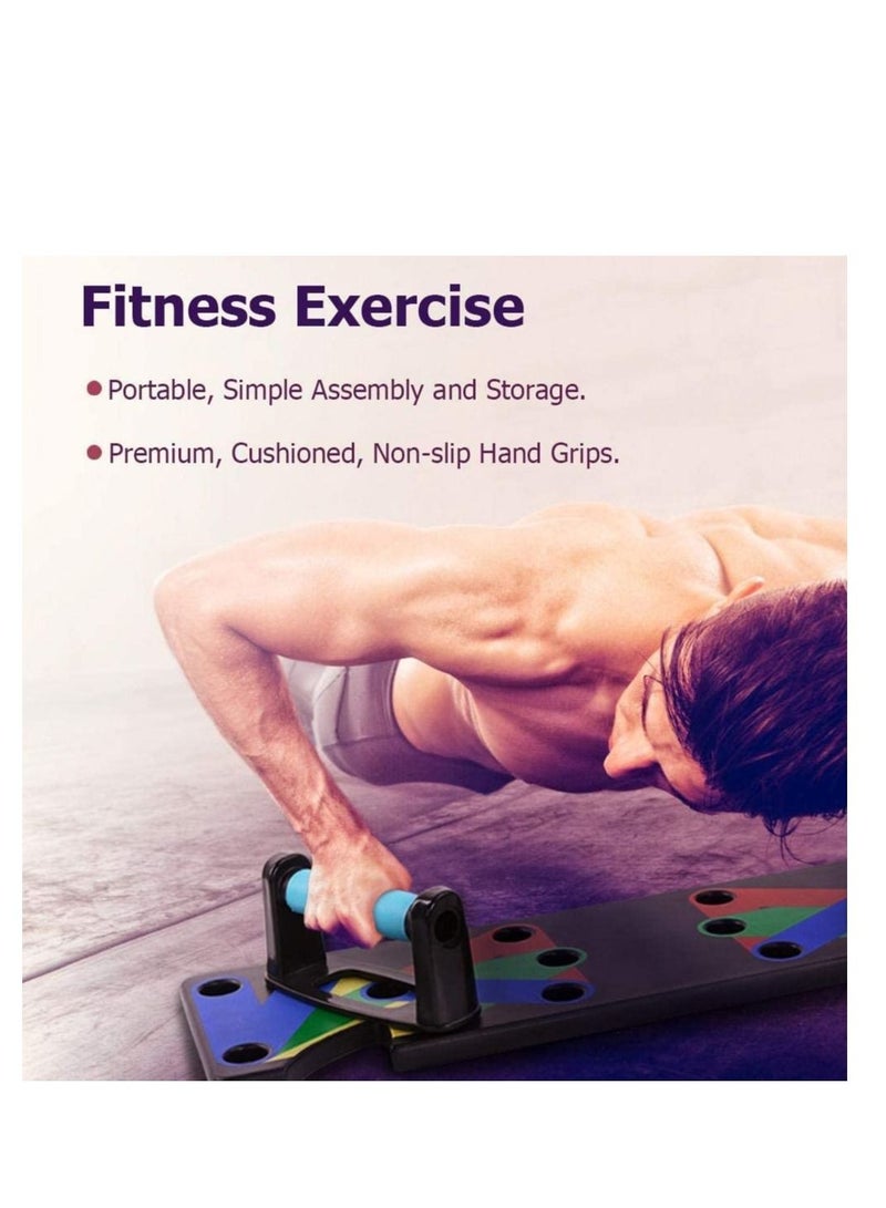 Generic Push Up System Fitness Workout Training Gym Exercise Stands  - Image 4