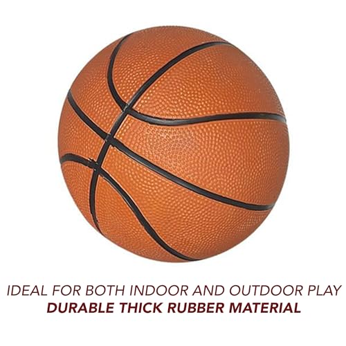 Hathaway 7-Inch Mini Basketball, Orange - Image 2