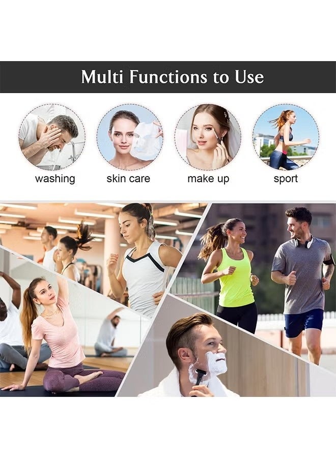 5 قطع من عصابات الرأس غير اللامعة للنساء، عصابات رأس عصرية مانعة للانزلاق مزودة بأسنان، ربطة شعر عريضة، إكسسوارات شعر للنساء والفتيات (أسود) - Image 2