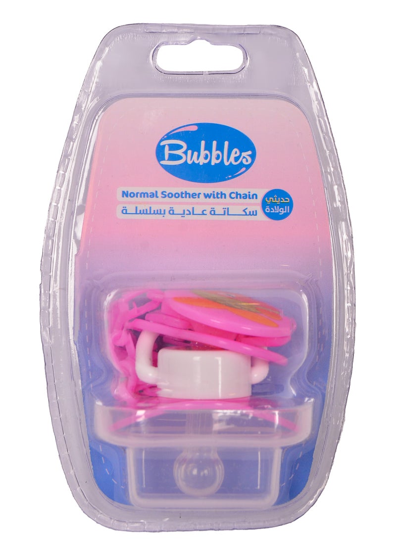 بابلز سكاته عادية بسلسلة اشكال مختلفة-روز حديثى الولادة - Image 2