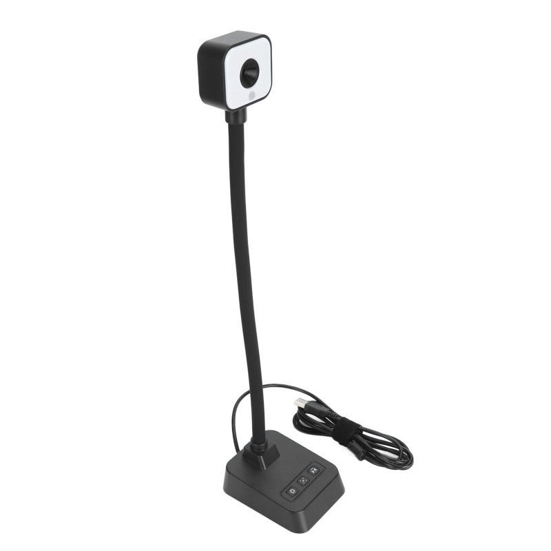 4K Document Camera: Foldable Design Auto Focus Adjustable Image Brightness - Adjustable Image Inversion USB Document Camera for Remote Education Online Meetings Teachers - Image 3