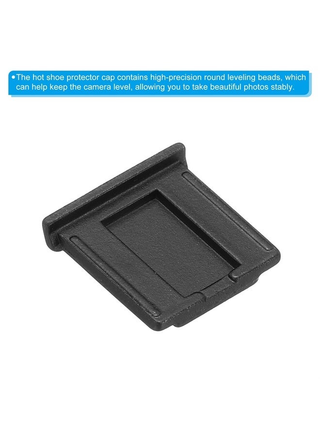 PATIKIL Universal Camera Hot Shoe Cover Cap, Hot Shoe Cap Hot Shoe Protector Zinc Alloy Suitable for DSLR/SLR Camera, Black - Image 3