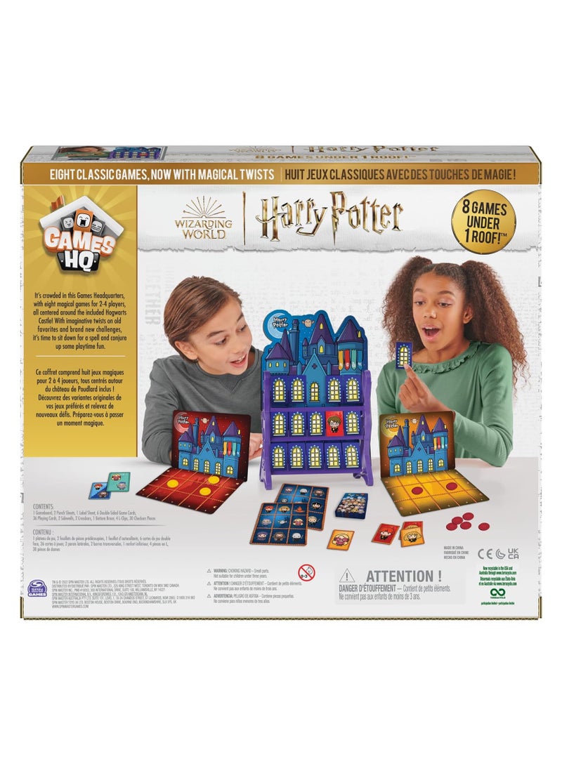 SPIN MASTER Wizarding World, Harry Potter Games HQ Checkers Tic Tac Toe Memory Match Go Fish Bingo Card Games Fantastic Beasts Gift, for Adults & Kids Ages 4+ - Image 2