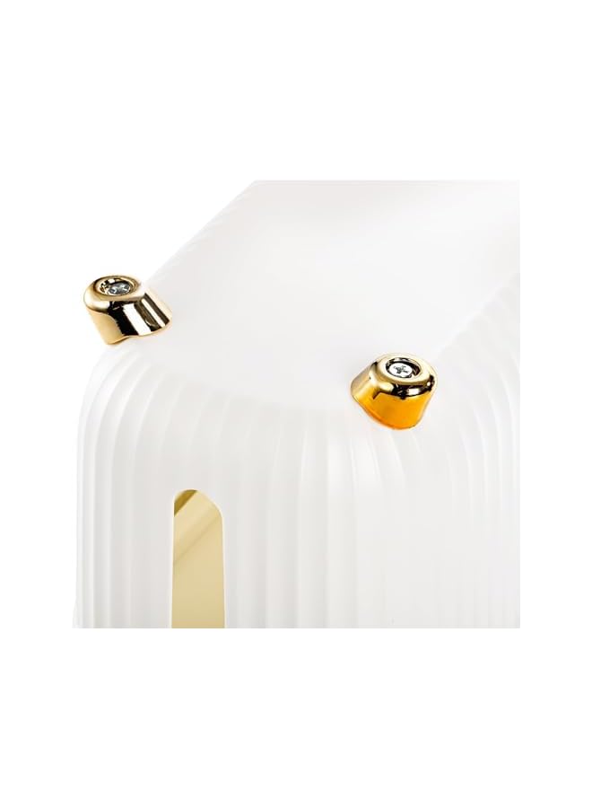 PROMASS صندوق إدارة الكابلات برومس أبيض لإخفاء الأسلاك صندوق منظم مع غطاء لإخفاء شرائط الطاقة إدارة الأسلاك للاستخدام على المكتب والتلفاز والكمبيوتر ونظام محور USB للمكتب المنزلي - Image 5