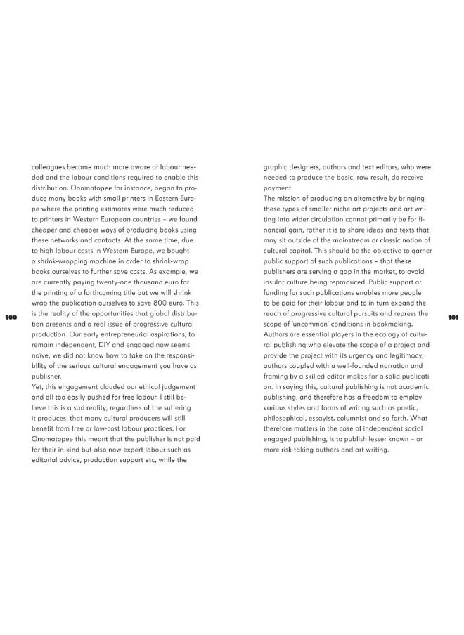 Care Where No One Does: A Grassroots-style Guide to Progressive Cultural Production, Anticipating Neoliberal to National Conservative Times  - Image 5