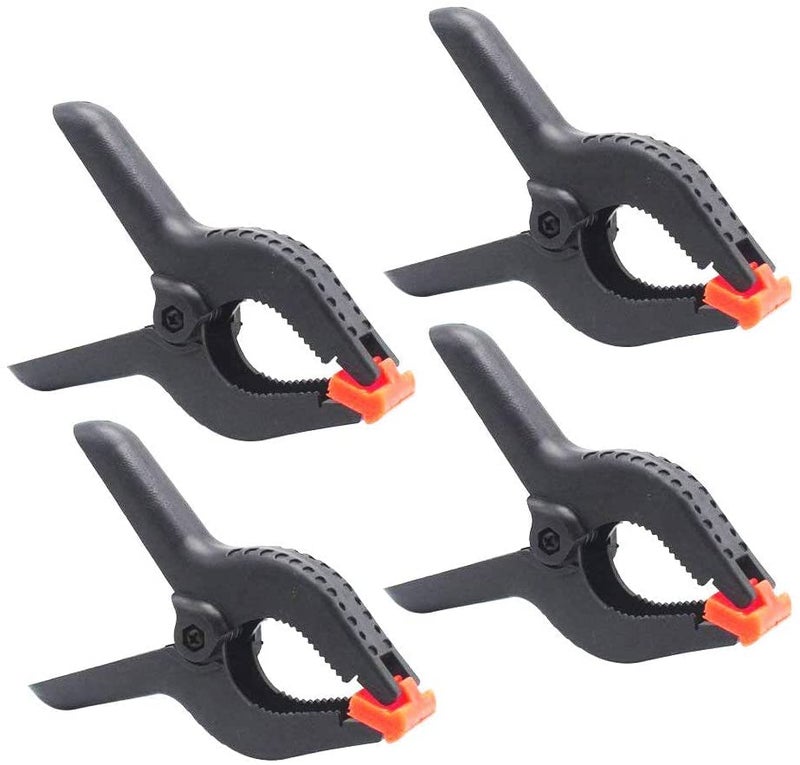 VTS 4 Packs of Heavy Duty Sandbag and 4 Packs of 6.5 inch Heavy Duty Spring Clamps, Props for Photography Photo Video Studio to Fix Backdrop Stand Kit - Image 3